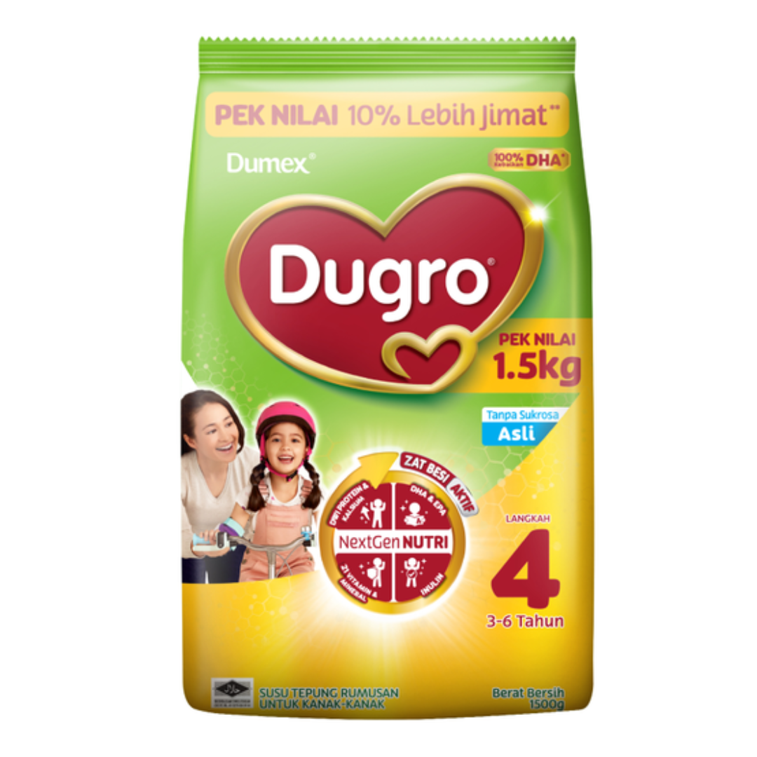 DUMEX DUGRO ASLI LANGKAH 4 1.5KG