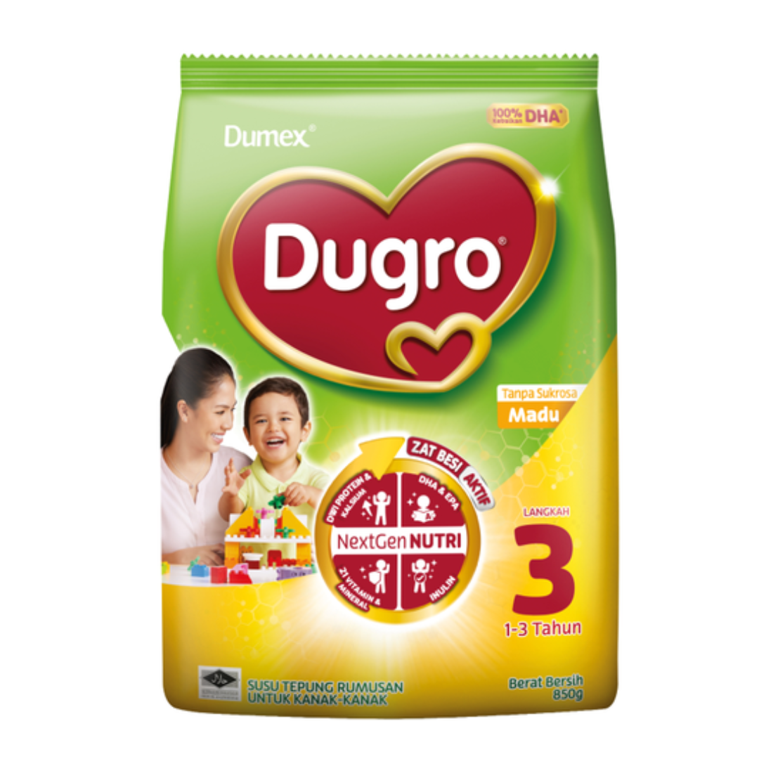 DUMEX DUGRO MADU LANGKAH 4 850G