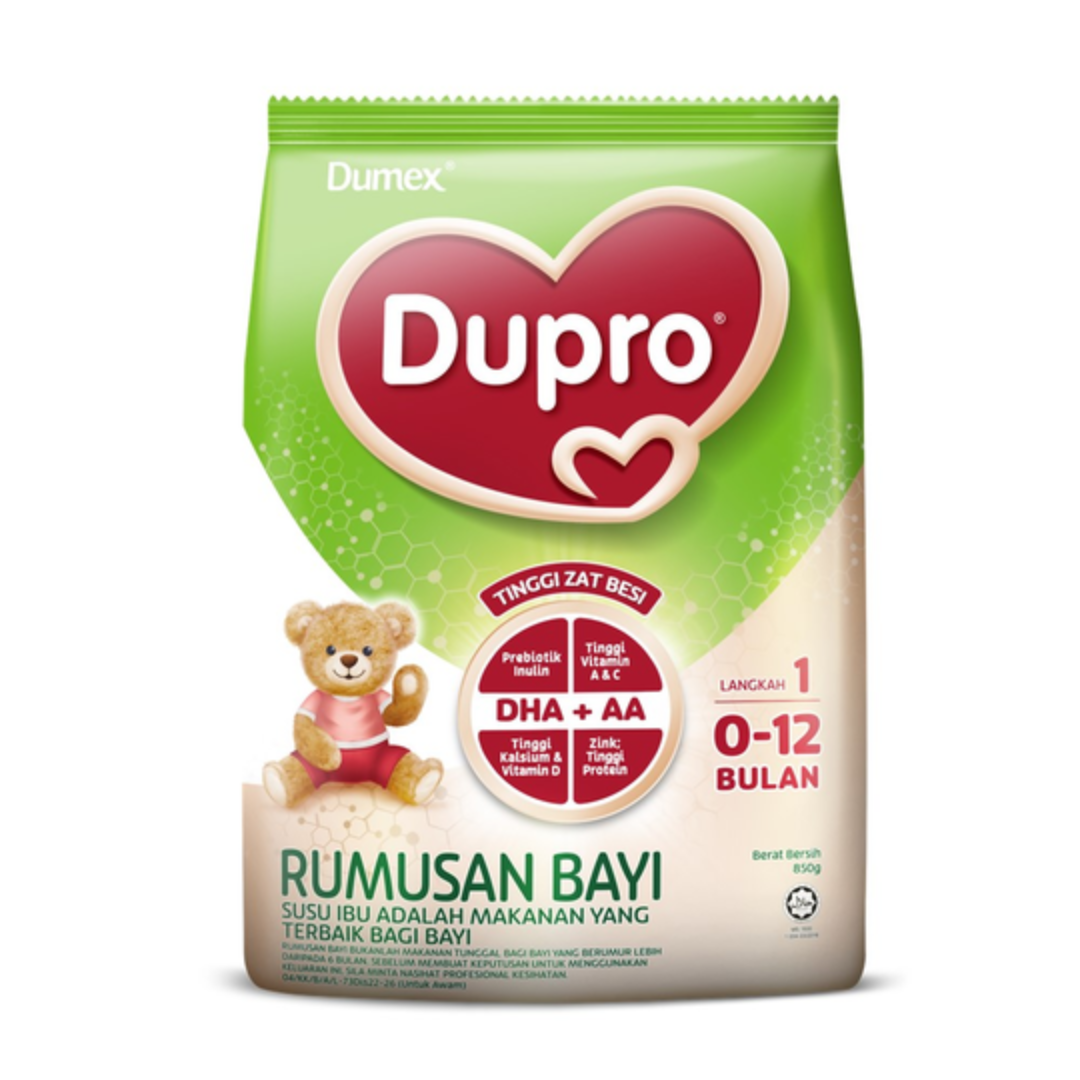 DUMEX DUPRO RUMUSAN BAYI LANGKAH 1 850G