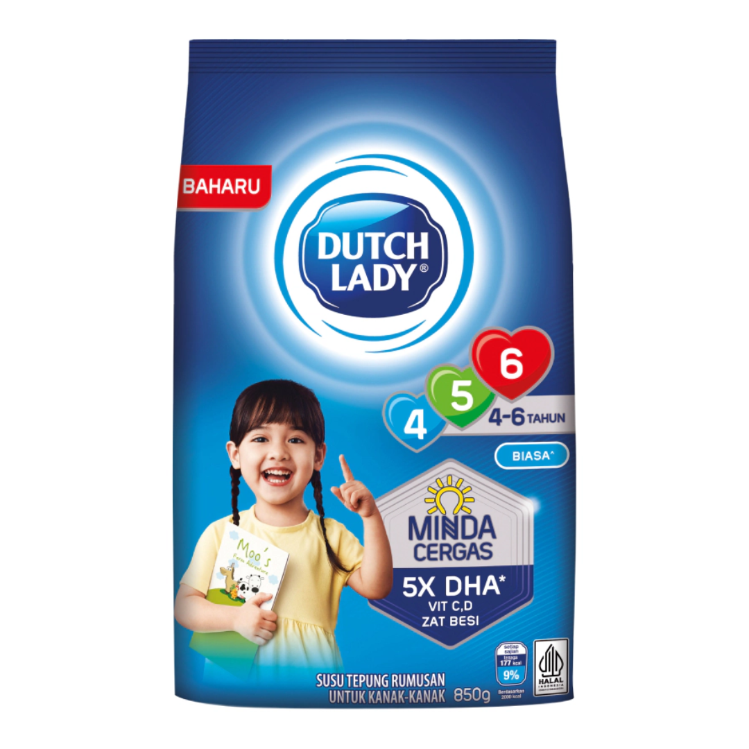 DUTCH LADY 4-6 TAHUN BIASA 850G