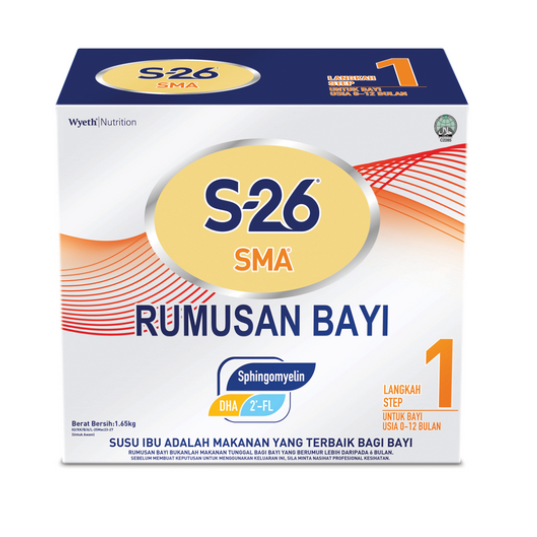 S26 SMA RUMUSAN BAYI LANGKAH 1 1.65KG