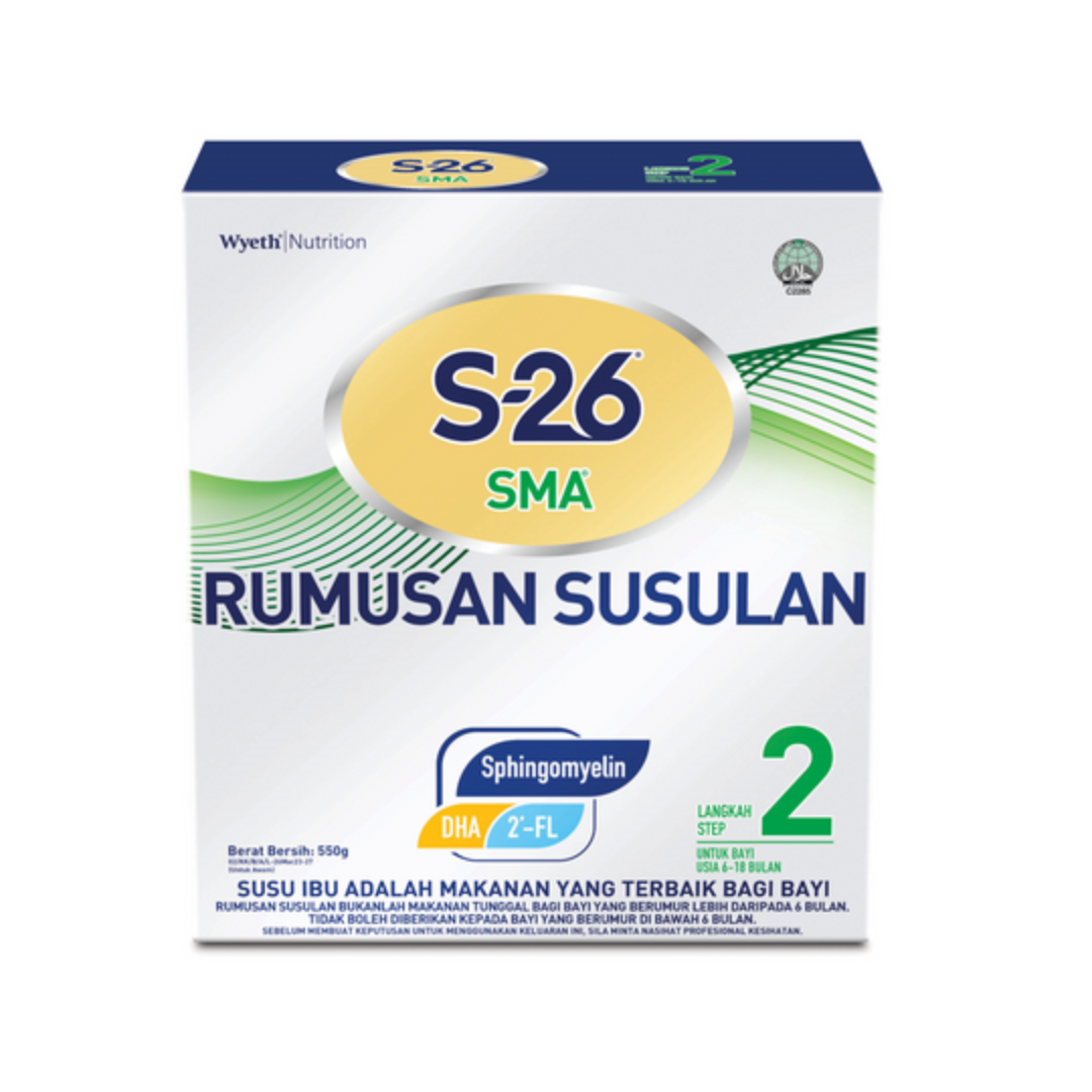 S26 SMA RUMUSAN BAYI LANGKAH 2  550G