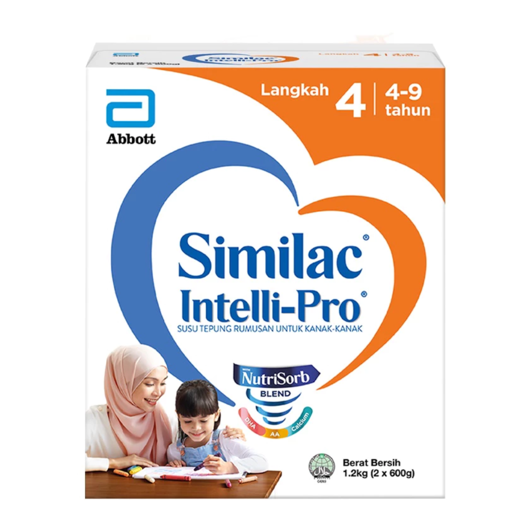 SIMILAC INTELLI-PRO LANGKAH 4 1.2KG