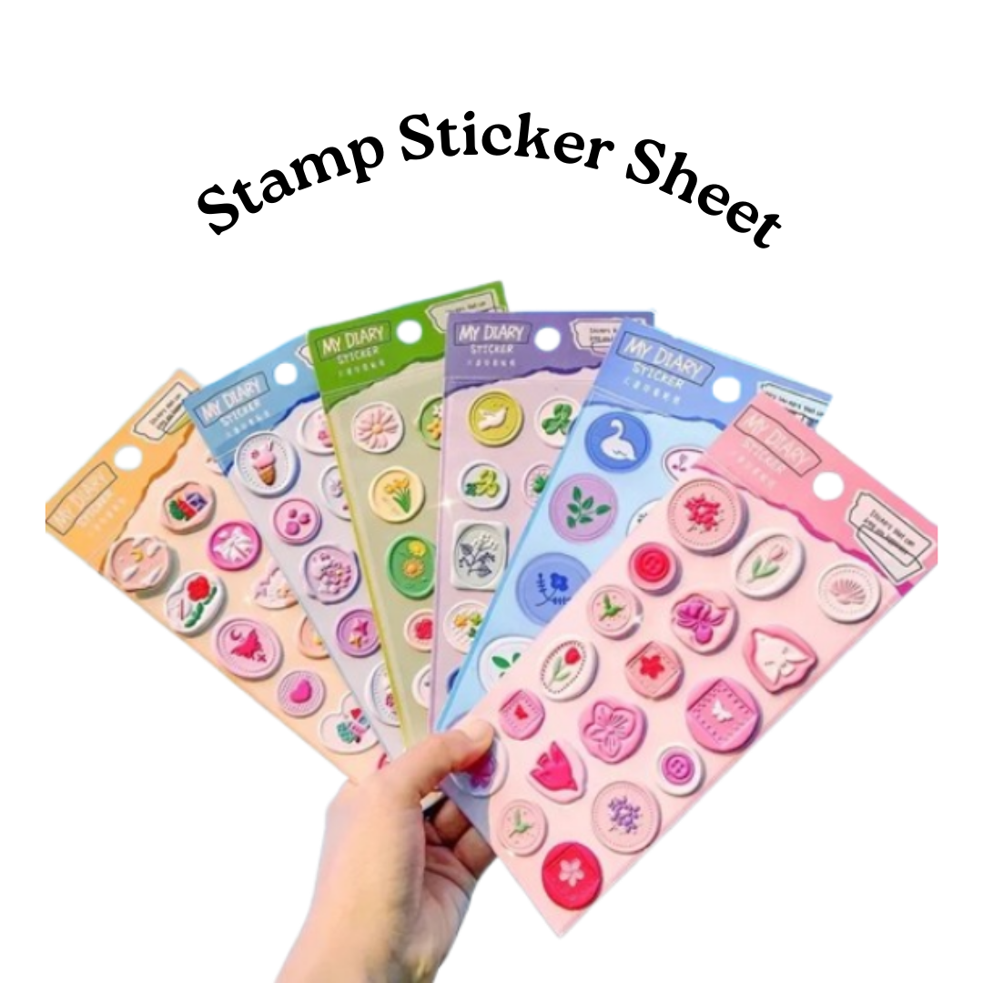 Stamp Sticker Sheet