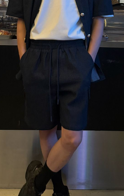 HAYDEN DENIM SHORTS (BLUE)