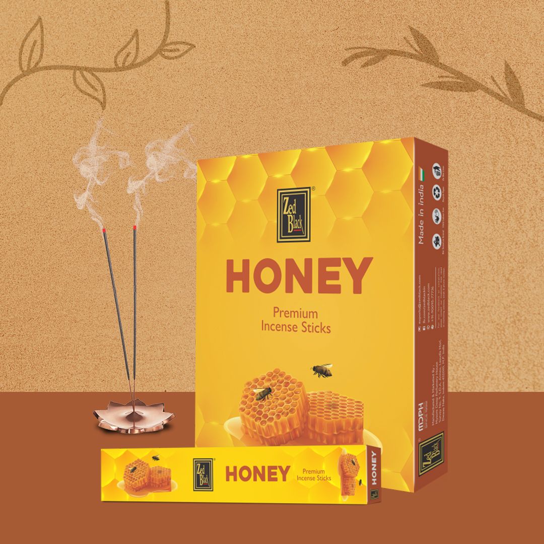 Zed Black Honey 7 in 1 Premium Incense Sticks (dozen) 