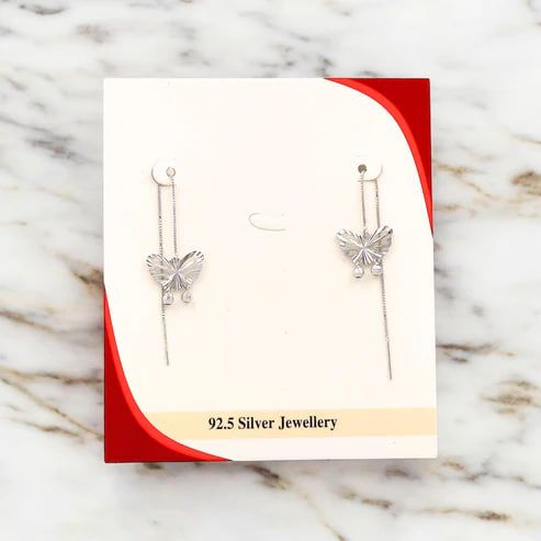 Whispering Silver 925 Earrings for Women