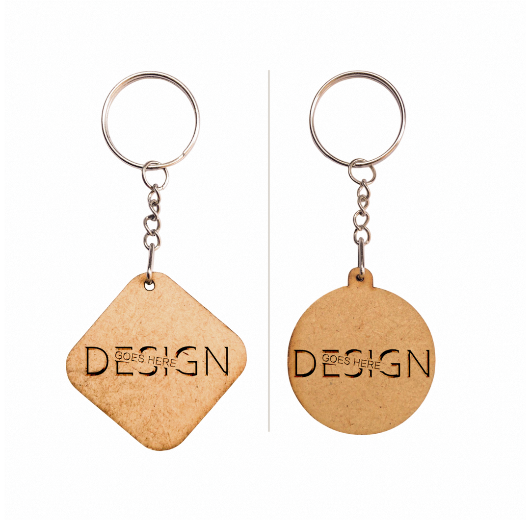 Custom Laser Cut MDF Keyholder