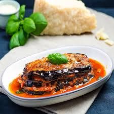 Aubergine Parmigiana (V)