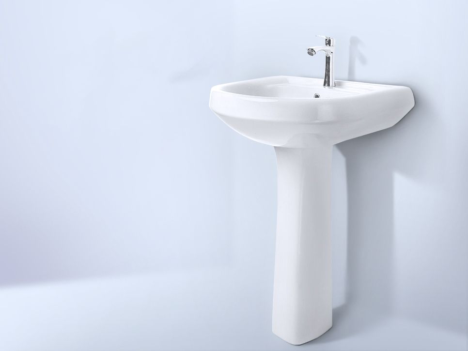 Basin and pedestal PB-001W