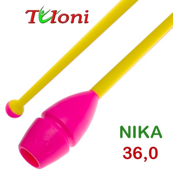 TULONI | Clubs Connectable 36cm mod. Nika bi-col. Pink x Yellow Art. T0146