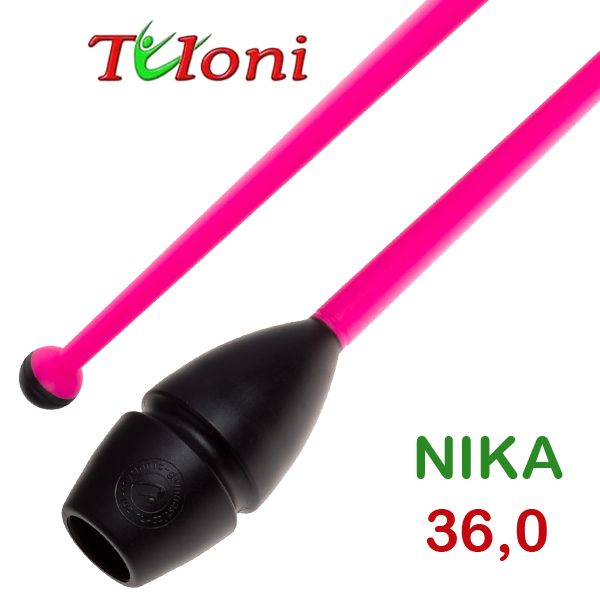 TULONI | Clubs Connectable 36cm mod. Nika bi-col. Black x Pink Art. T0149