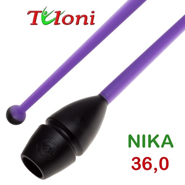 TULONI | Clubs Connectable 36cm mod. Nika bi-col. Black x Purple Art. T0154