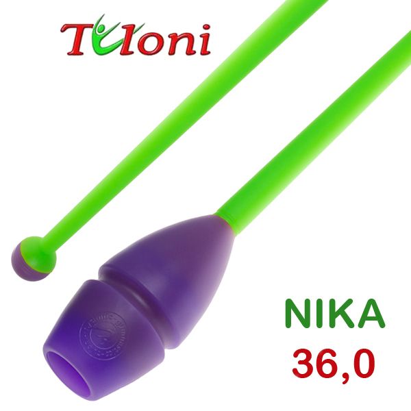 TULONI | Clubs Connectable 36cm mod. Nika bi-col. Purple x Green Art. T0212