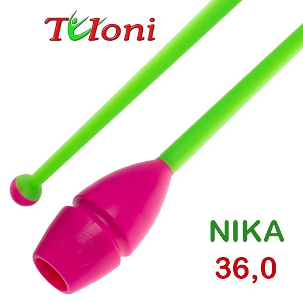 TULONI | Clubs Connectable 36cm mod. Nika bi-col. Pink x Green Art. T0215