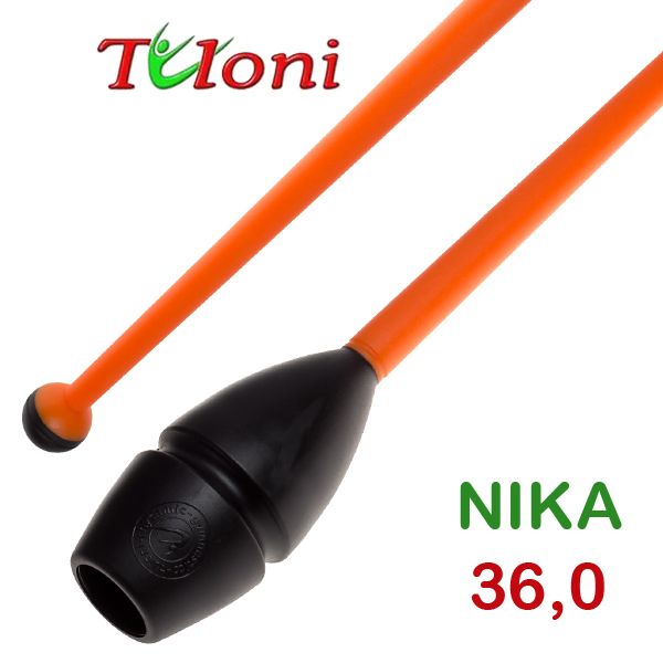 TULONI | Clubs Connectable 36cm mod. Nika bi-col. Black x Orange Art. T0217