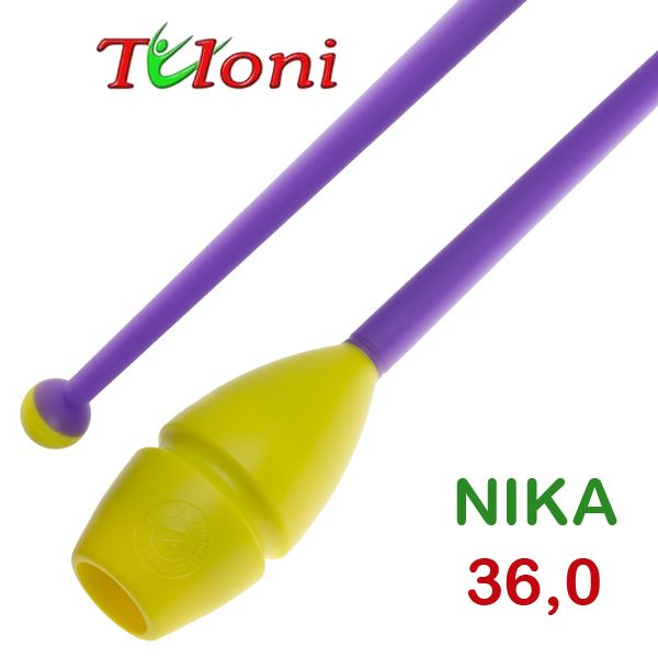 TULONI | Clubs Connectable 36cm mod. Nika bi-col. Yellow x Purple Art. T0230