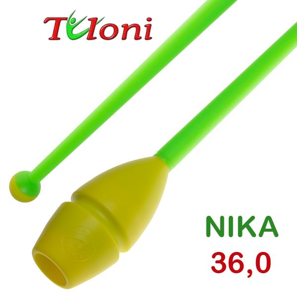 TULONI | Clubs Connectable 36cm mod. Nika bi-col. Yellow x Green Art. T0232