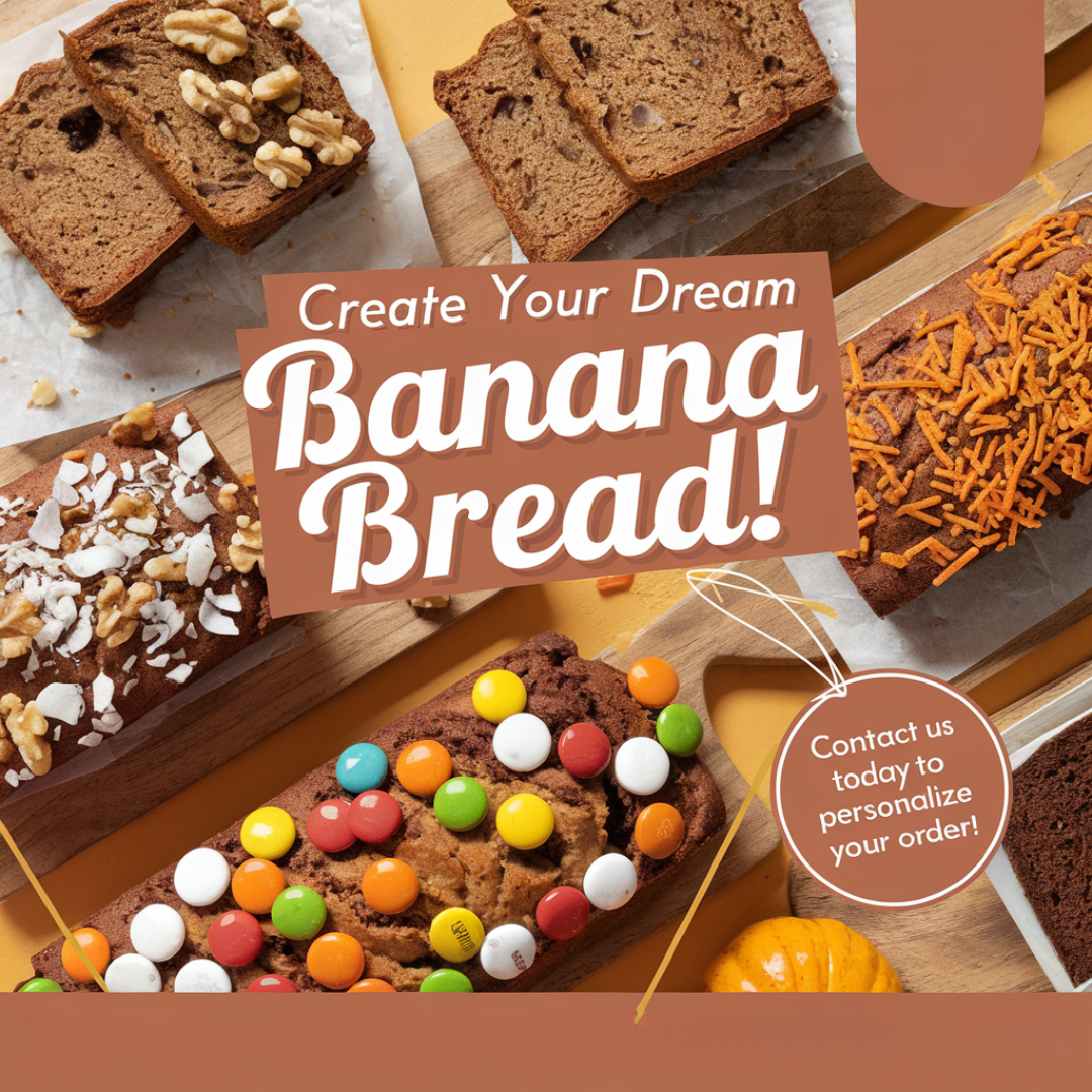  🍌🎨 Create Your Dream Banana Bread 🎨🍌