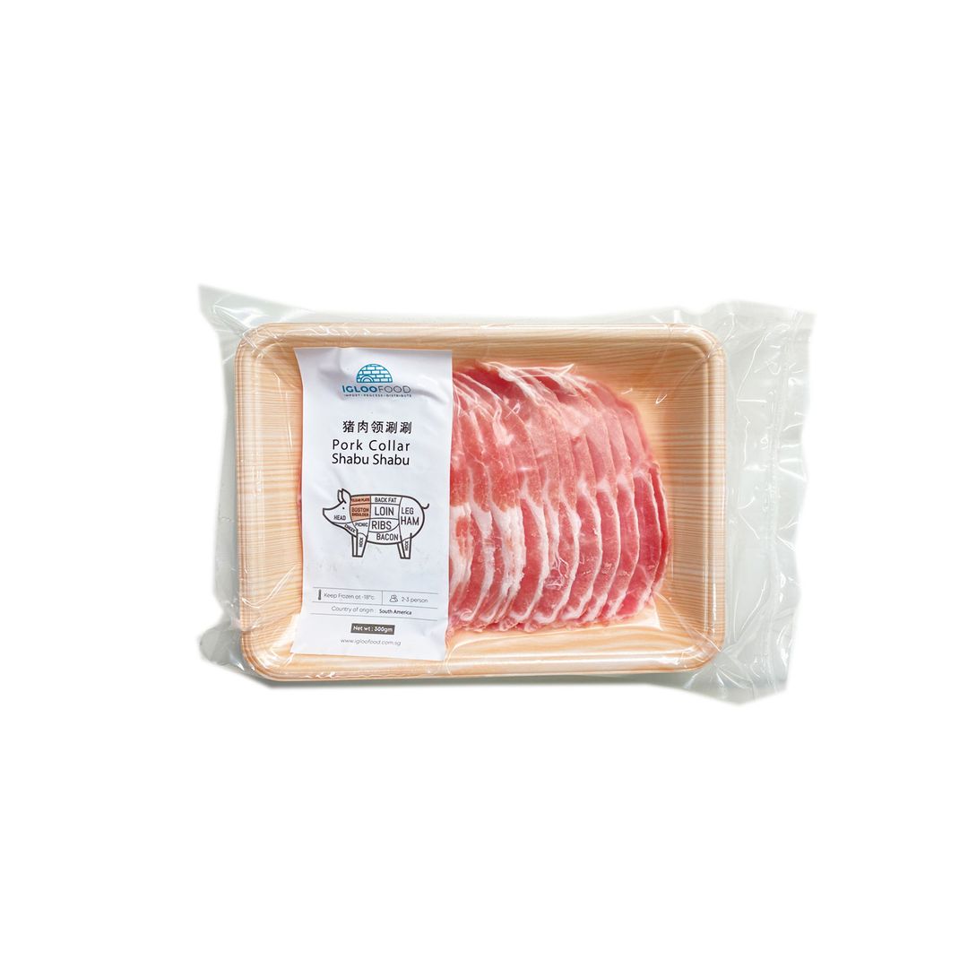 Frozen Pork Collar Shabu 300g