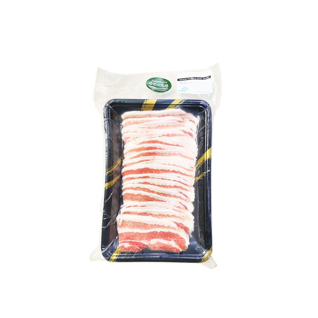 Frozen Hokkaido Pork Belly Shabu 300g