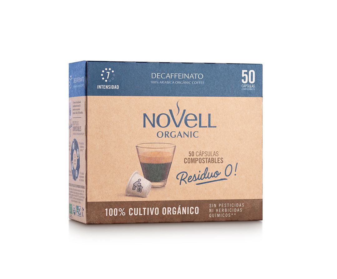 Café - Cápsulas Compat. Compost. - Decaffeinato - 50u