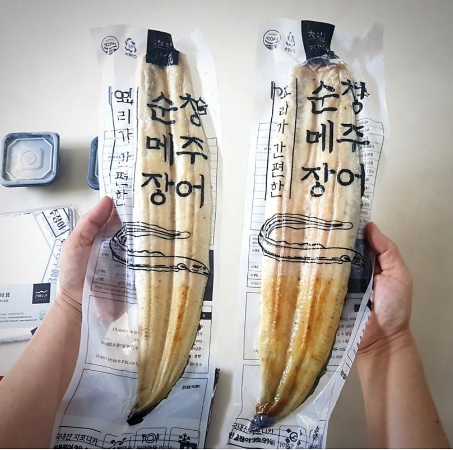 순창메주 초벌 장어 2마리(매운맛소스1,순한맛소스1)