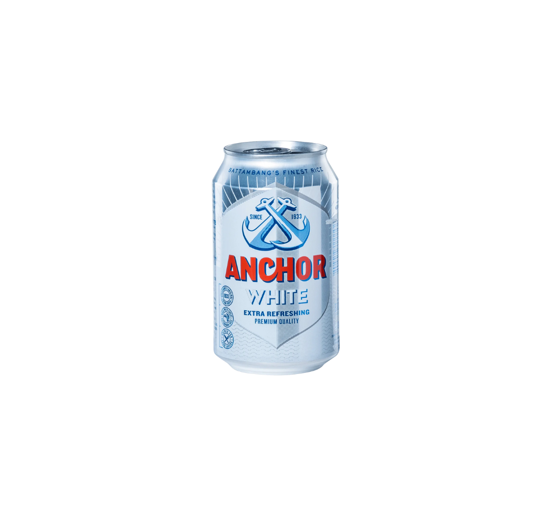 Anchor White មានរង្វាន់ (កំប៉ុង) 330ml