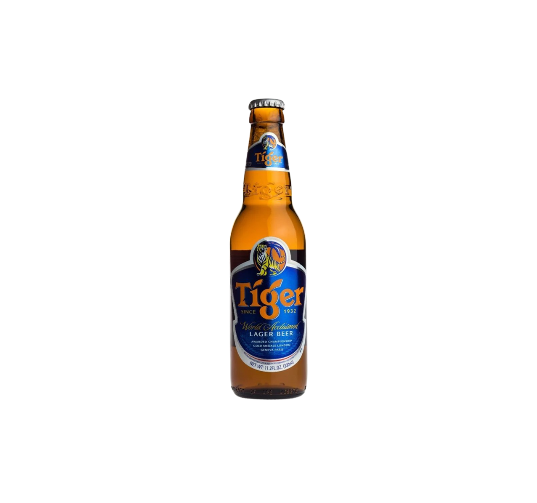 Tiger Lager Beer - (ដប) 330ml