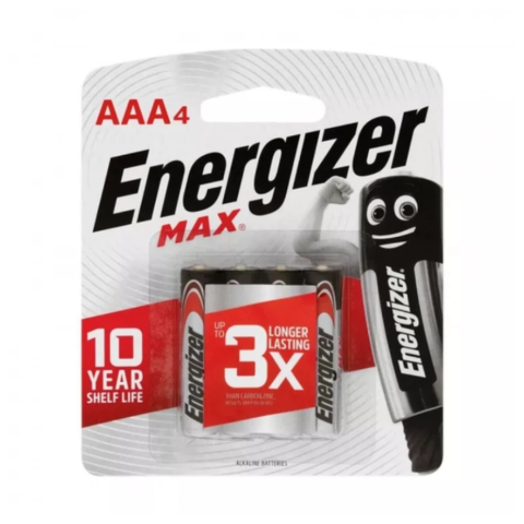 ENERGIZER BATTERY AAA 4 BIJI