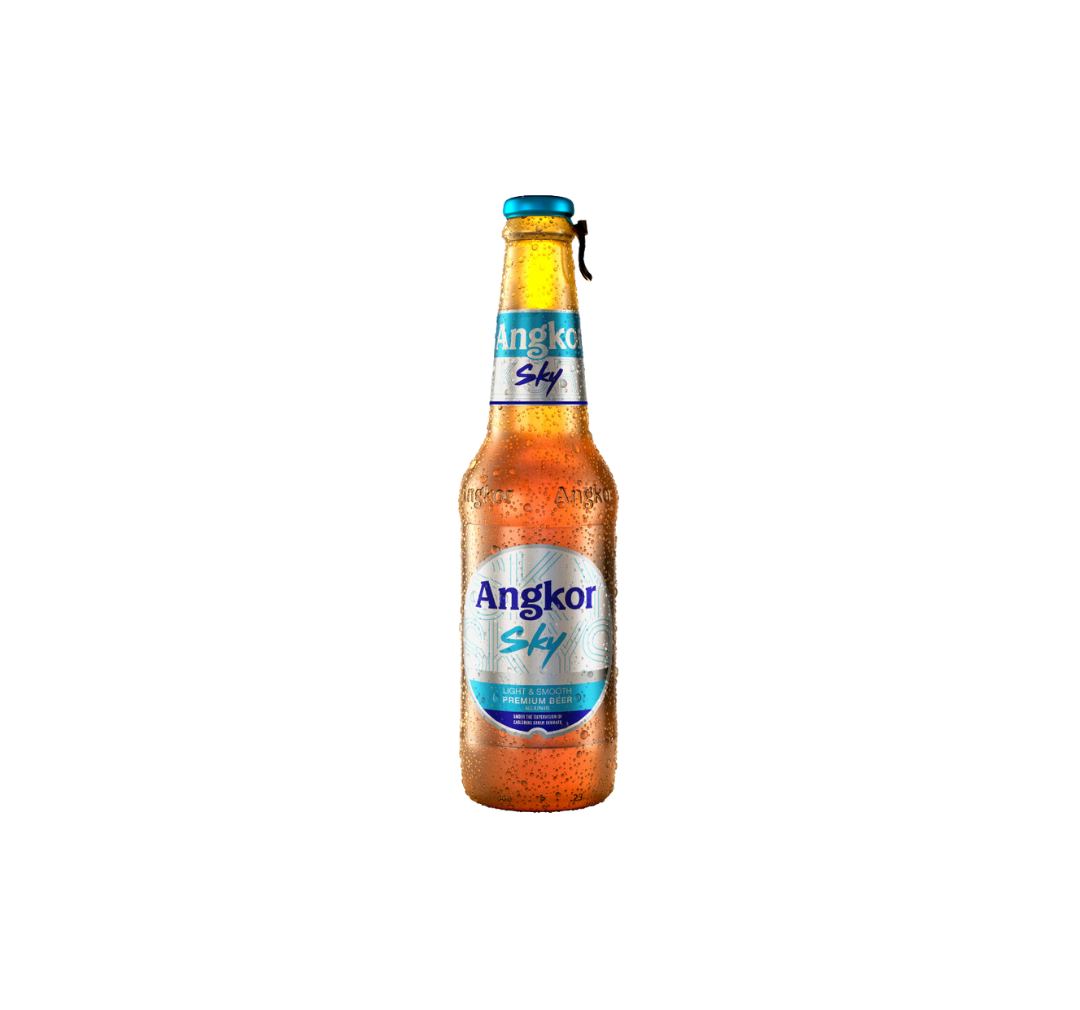 Angkor Sky Premium Beer (ដប)​ 330ml