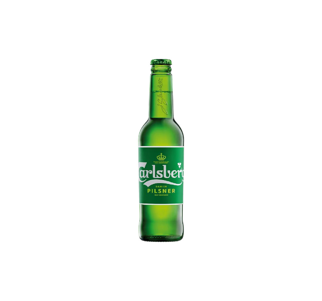 Carlsberg beer (ដប) 330ml 