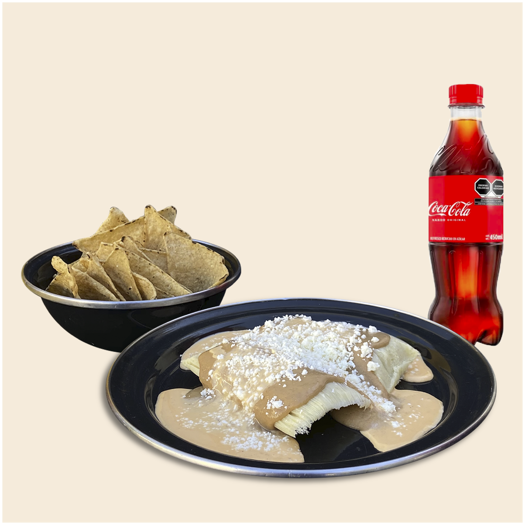 Combo 3 (2 Nachotamales & Refresco)