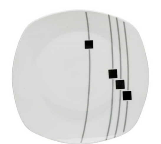 (6) Domino Bread Plates - 19cm