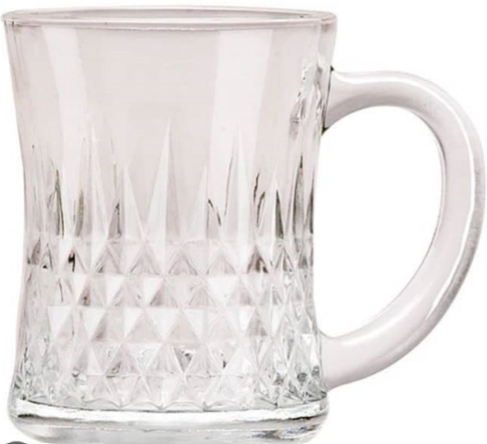 (6) Crystalite Coffee Mugs - 310ml