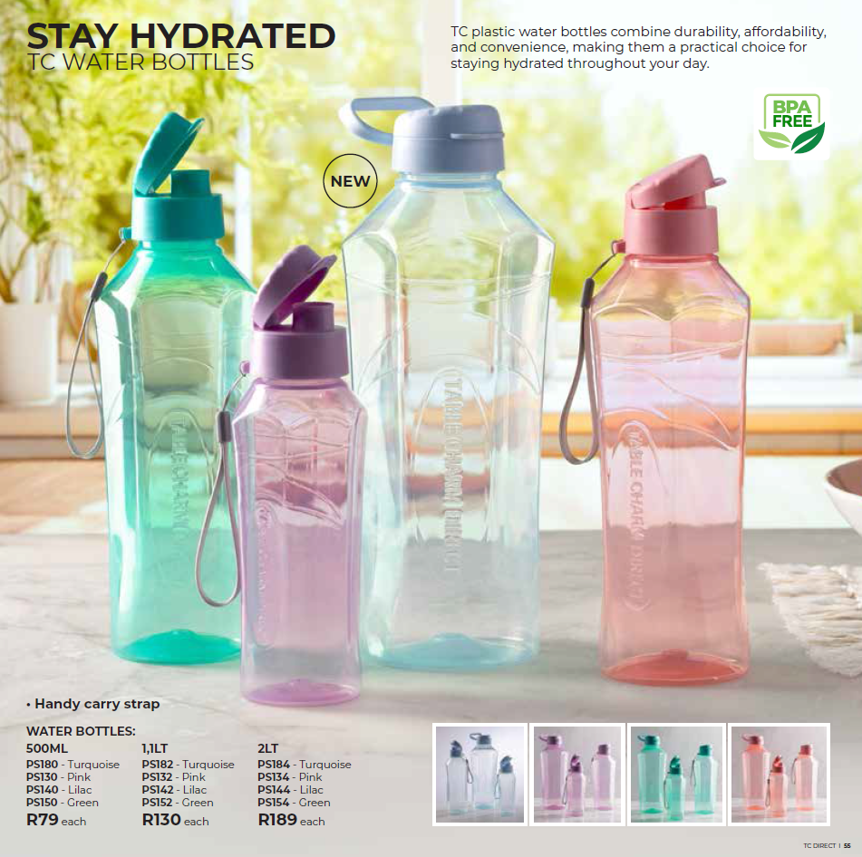 Water Bottle 500ml - Pink 