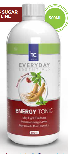 Energy Tonic with Ginseng - 500ml