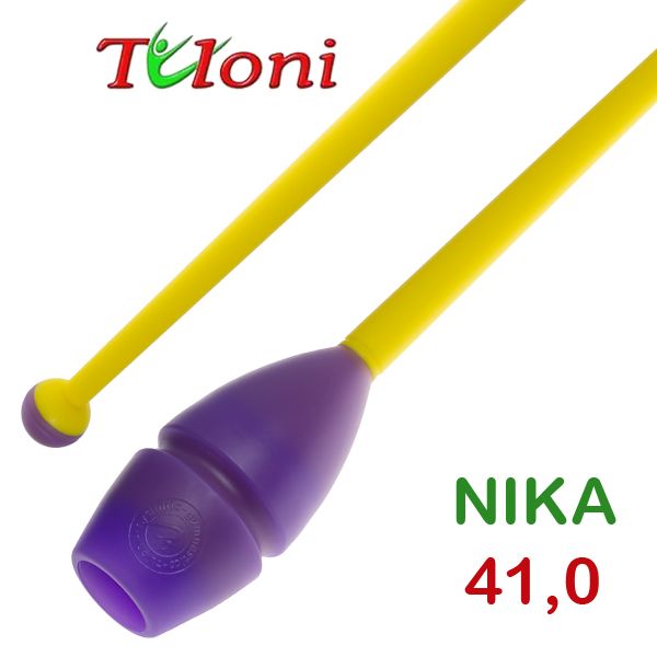 TULONI | Clubs Connectable 41cm mod. Nika bi-col. Purple x Yellow Art. T0170