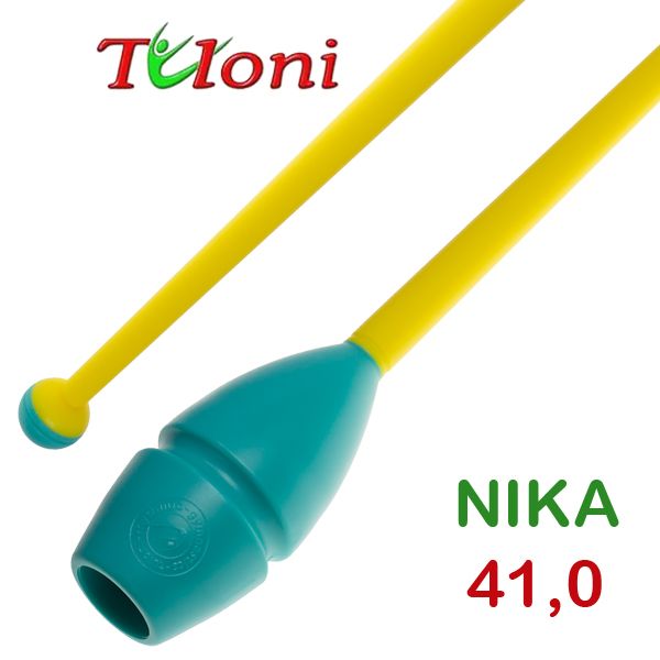 TULONI |  Clubs Connectable 41cm mod. Nika bi-col. Turquoise x Yellow Art. T0244