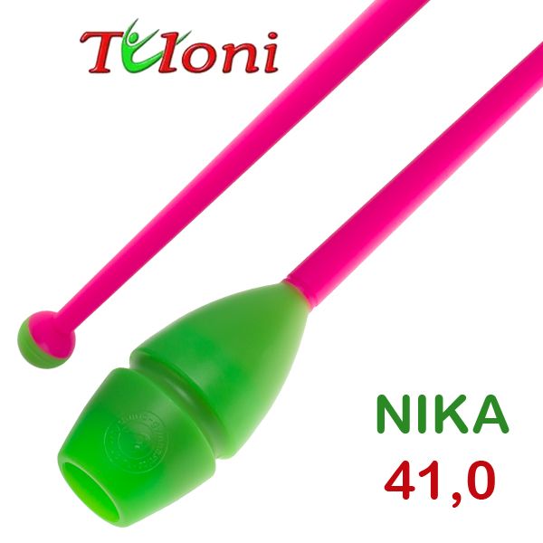 TULONI |  Clubs Connectable 41cm mod. Nika bi-col. Green x Pink Art. T0249