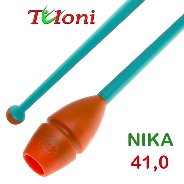 TULONI |   Clubs Connectable 41cm mod. Nika bi-col. Orange x Turquoise Art. T0958