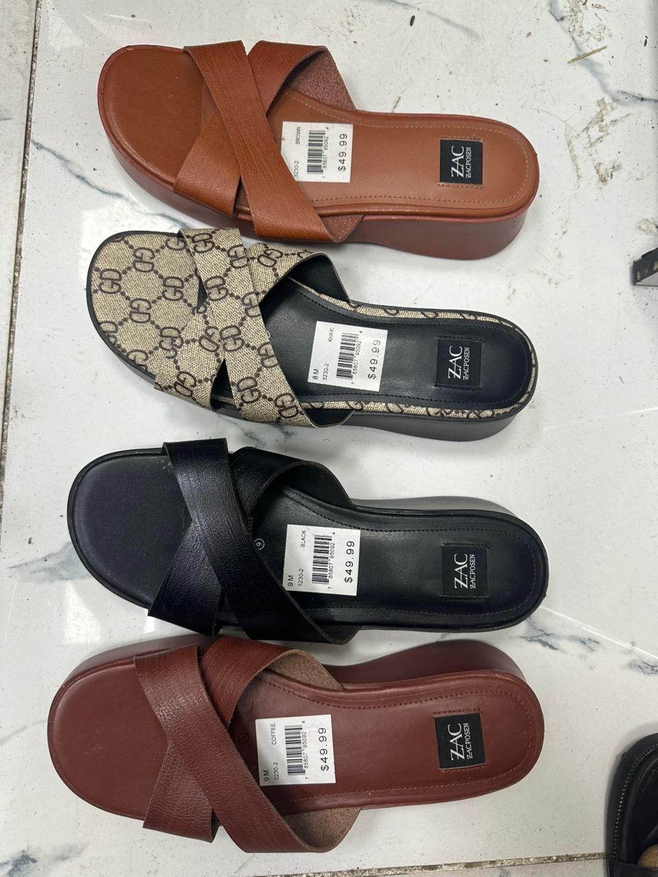 Sandales chic compensées pour femmes