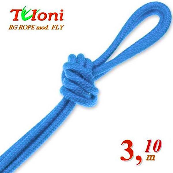 TULONI | Competition Rope Tuloni for Senior 3,1 m 170 gr. mod. Fly Lt.Blue Art.T0284