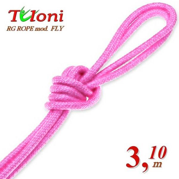 TULONI | Competition Rope Tuloni for Senior 3,1 m 170 gr. mod. Fly Lt.Pink Art.T0295