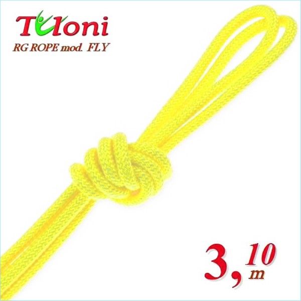 TULONI |  Competition Rope Tuloni for Senior 3,1 m 170 gr. mod. Fly col. Neon Yellow T1094