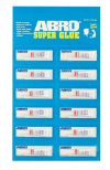 ABRO SUPER GLUE 12 UND