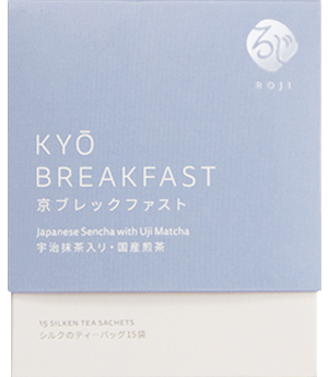 KOJI Kyo Breakfast | Japanese Sencha w/Uji Matcha (15 sachets)