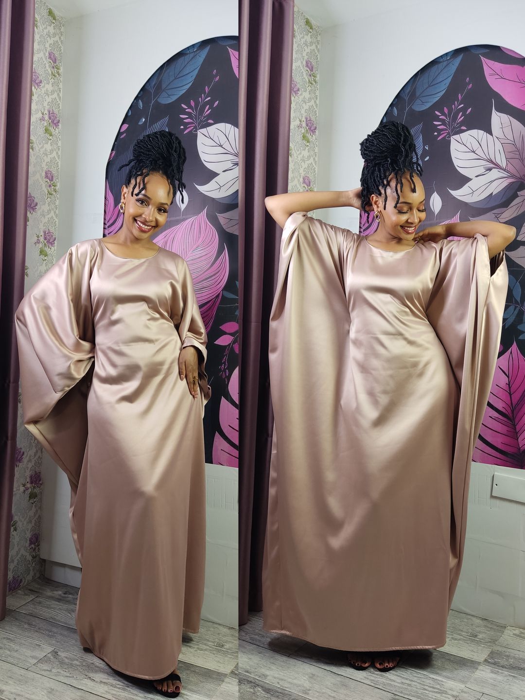 Champagne Modest Luxury Kaftan 