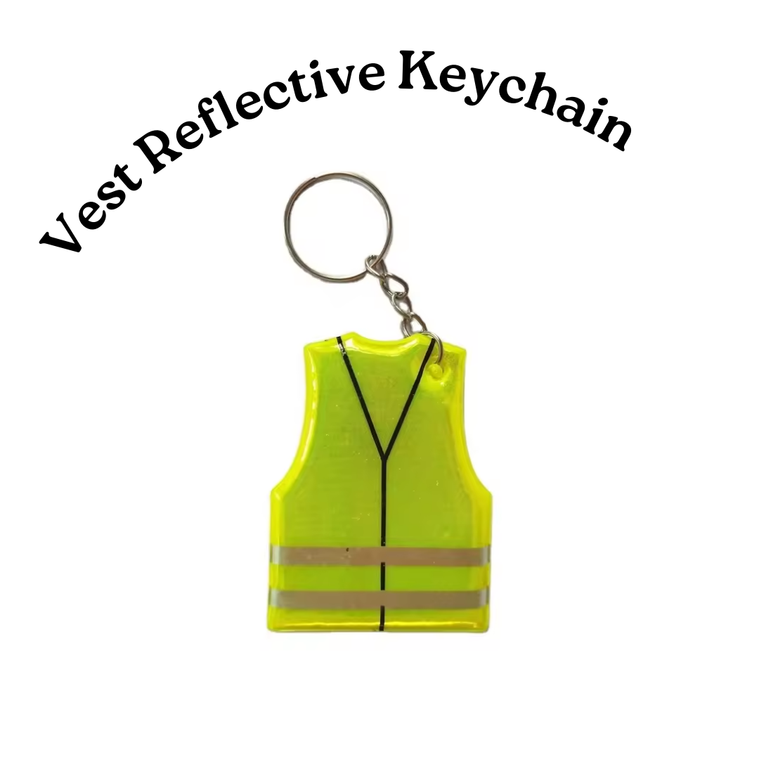 Vest Reflective Keychain