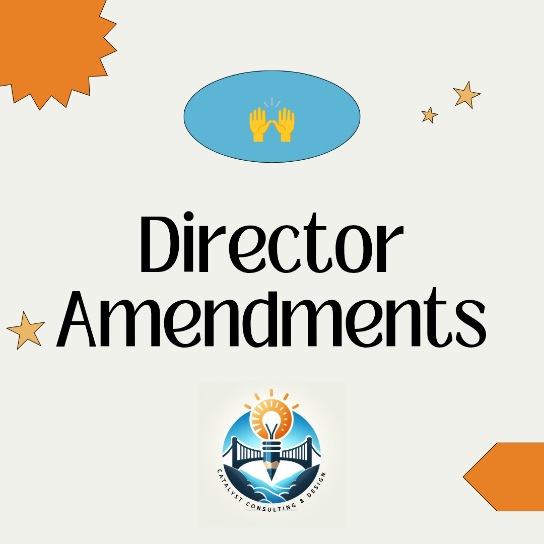 🖋️Director Amendments